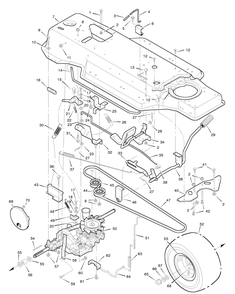 Part Location Diagram of 092815E540 Murray DISCONTINUED